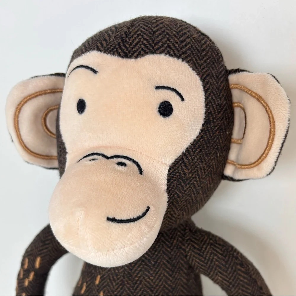 Pillow Fort Brown Figural Plush Monkey Throw‎ Pillow Toy Target